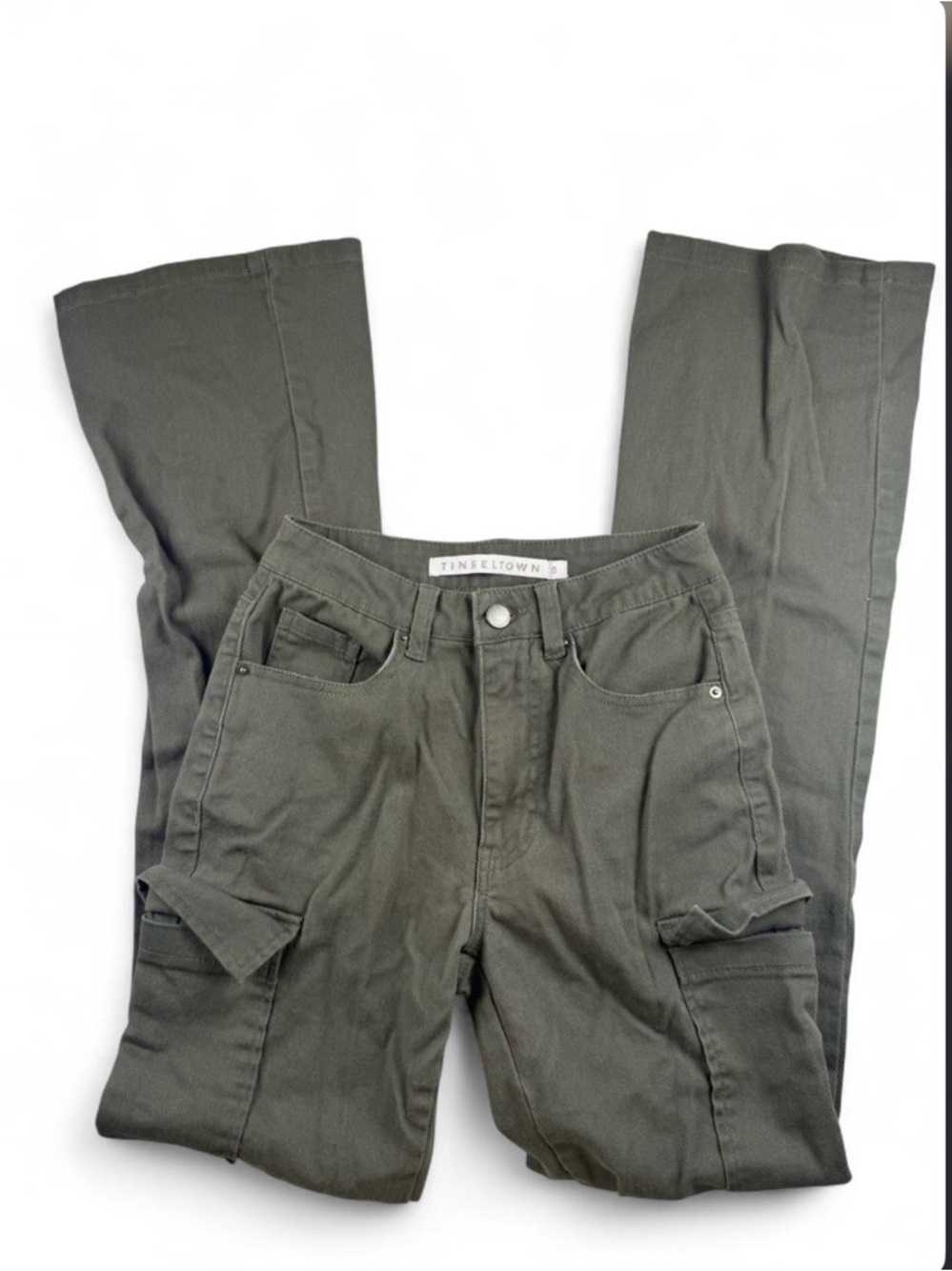 Tinseltown Olive Utility Pants